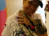 And nursing a Royal python… he wasn’t so frightened, just inquisitive