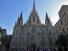 The main façade of the Catedral de Barcelona