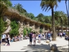 Above the Nature Theatre at Park Güell.