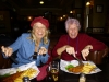 On our second last day, Mum and I went to lunch in a pub in town – fish, chips and peas
