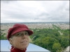 Selfie overlooking Nîmes from the Tour Magne